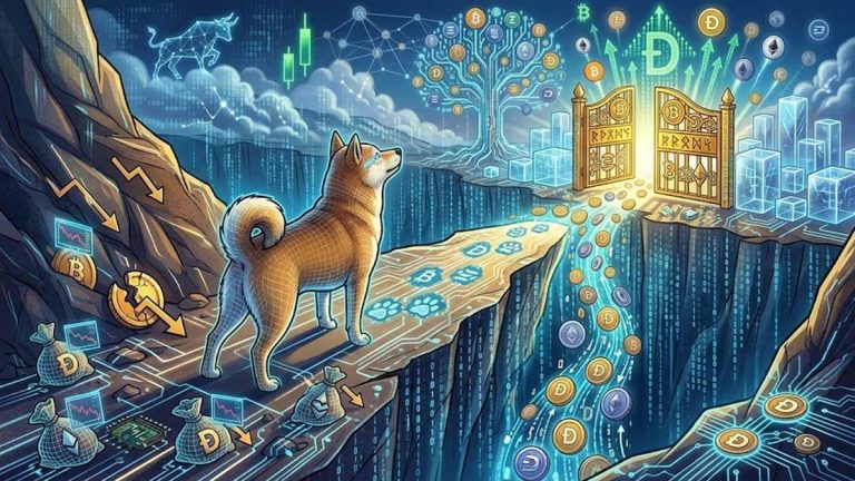 狗狗币临近关键突破窗口，持有者普遍浮亏催生反弹预期