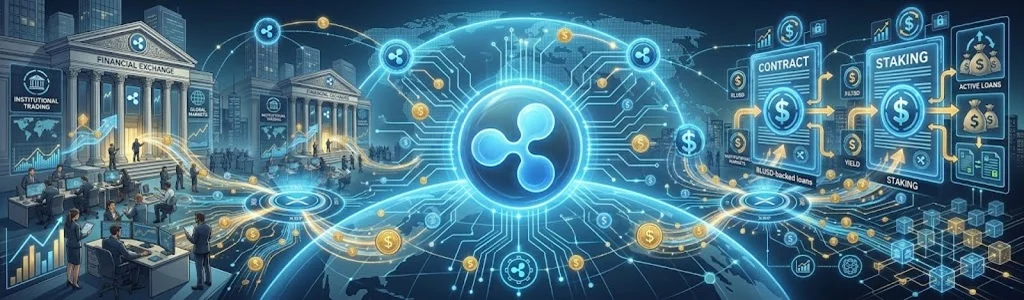 瑞波拓展机构交易业务，RLUSD质押借贷正式上线