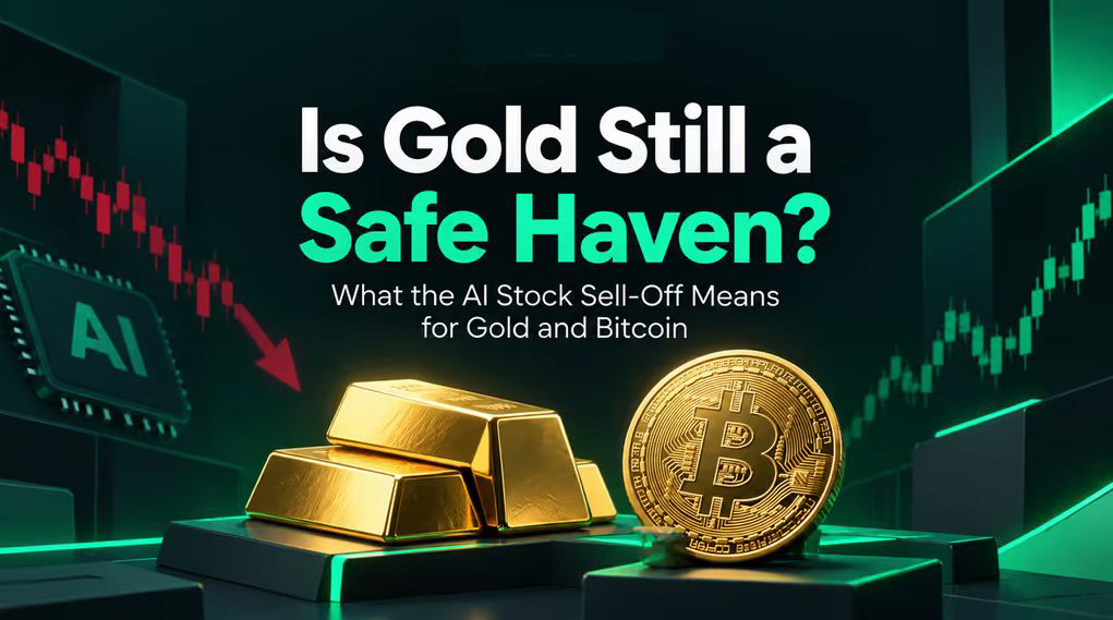 黄金仍是避险资产吗?AI股票抛售下黄金与比特币谁更抗风险