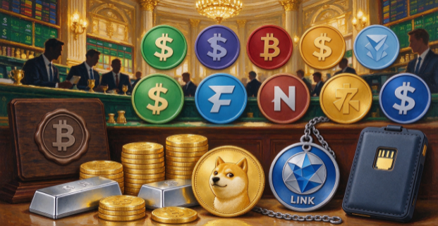 Grayscale开放实物投资，支持包括狗狗币和LINK在内的10种加密资产
