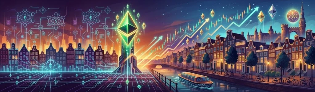 以太坊Glamsterdam测试网即将上线,ETH能否重返2800美元?