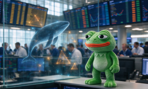 Pepe价格预测：PEPE在鲸鱼活动喜忧参半之际瞄准三角形突破上扬