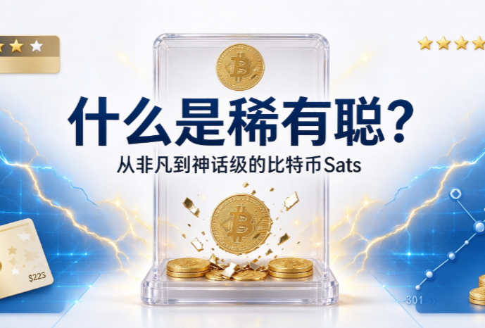 什么是稀有聪?从非凡到神话级的比特币Sats