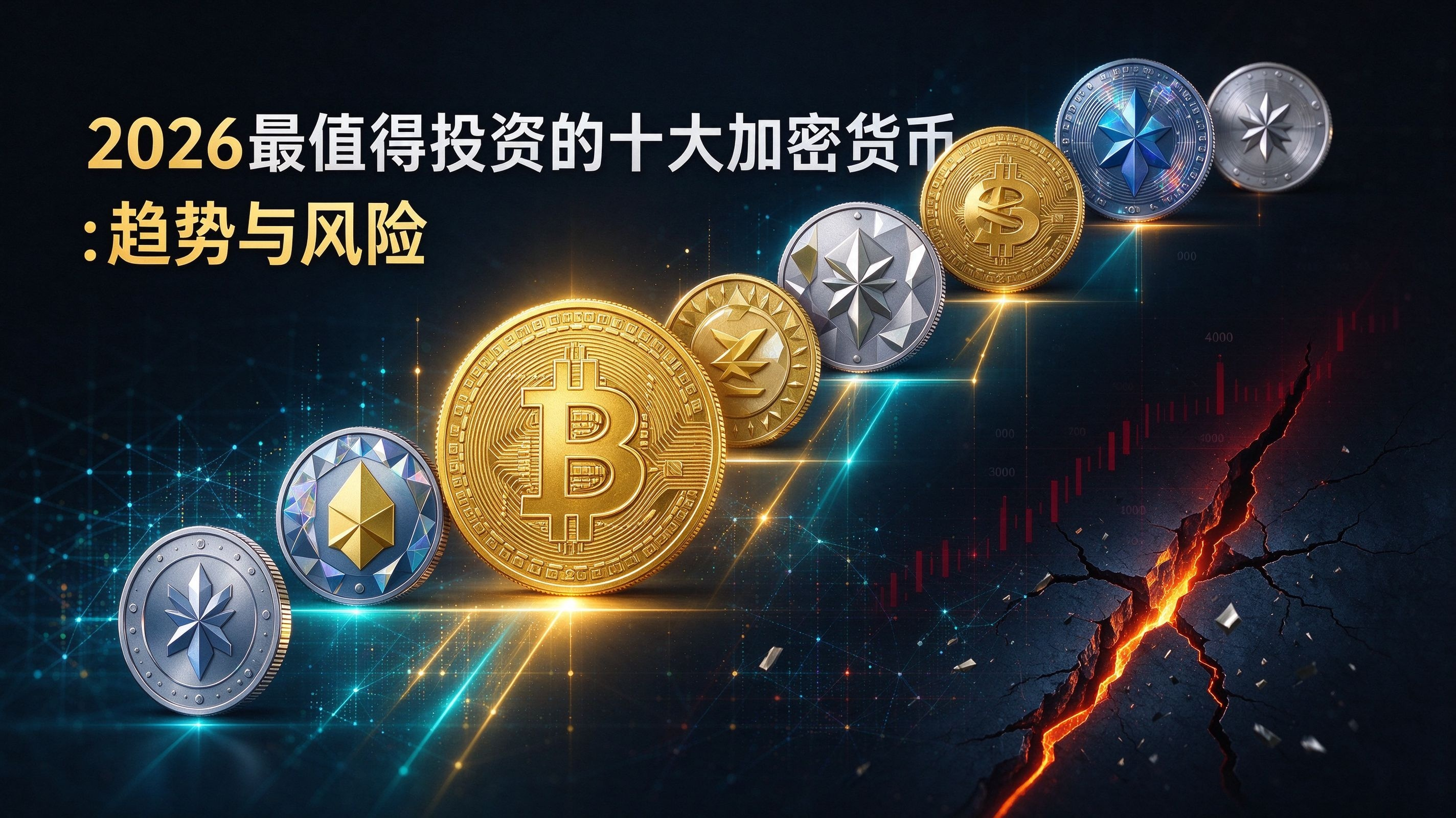 2026最值得投资的十大加密货币：一文了解相关趋势与风险