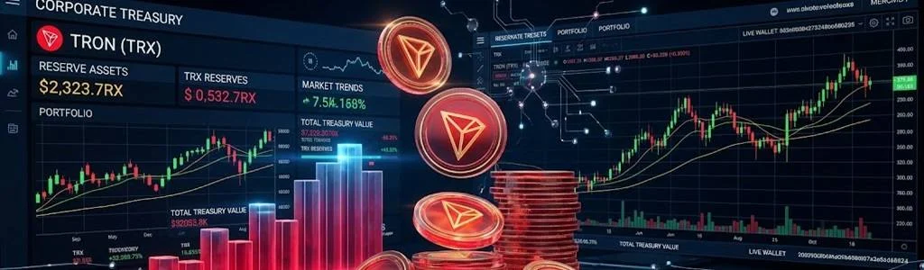 波场公司增持TRX国库资产突破7.205亿枚，币价逼近0.33美元