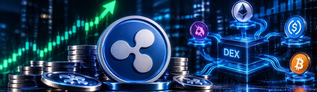 Ripple USD七天DEX交易量增量领跑，增加1.994亿美元