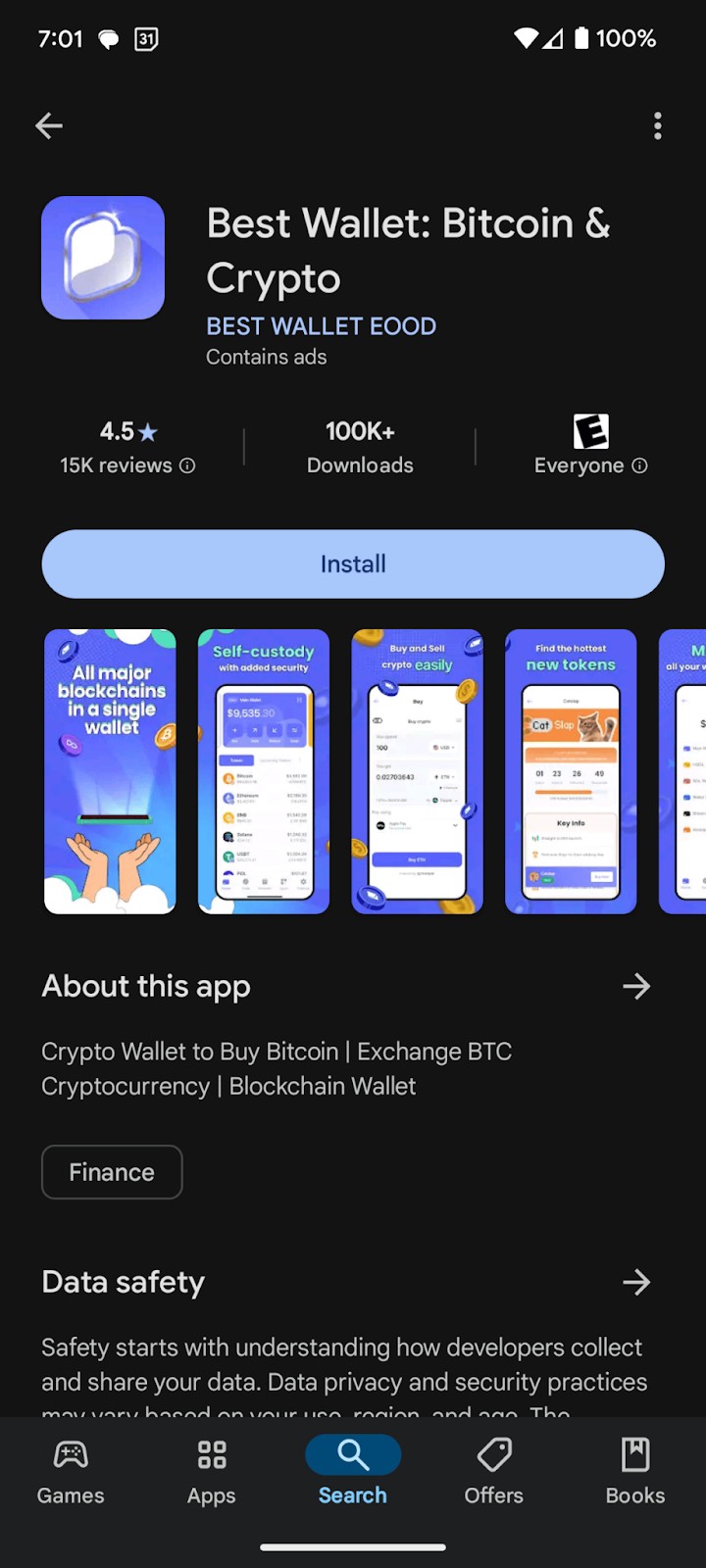 下载 Best Wallet
