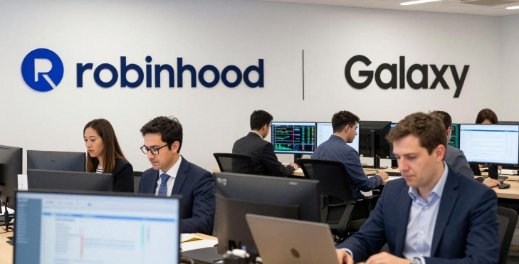 Robinhood加密货币收入下降55%,Galaxy公布3.23亿美元利润