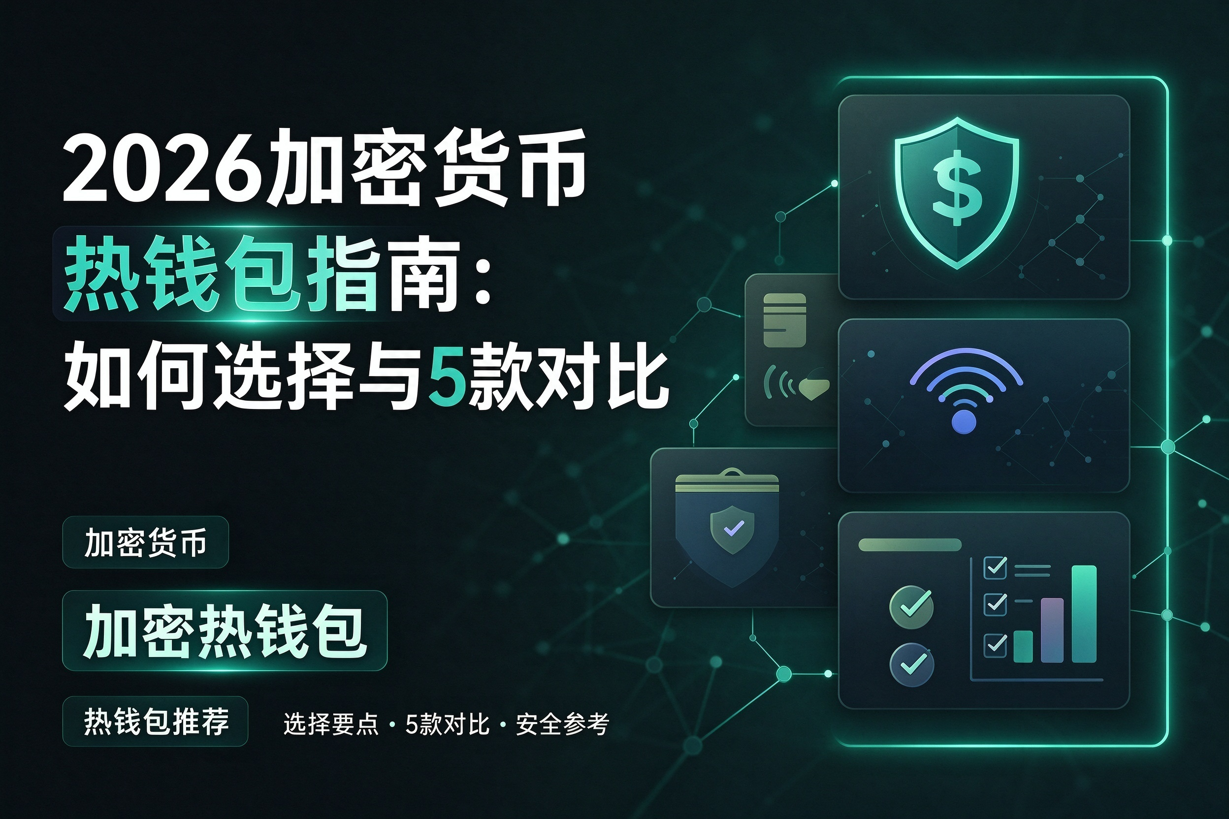 2026加密货币热钱包指南：如何选择与5款对比