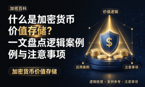 什么是加密货币价值存储？一文盘点逻辑案例与注意事项