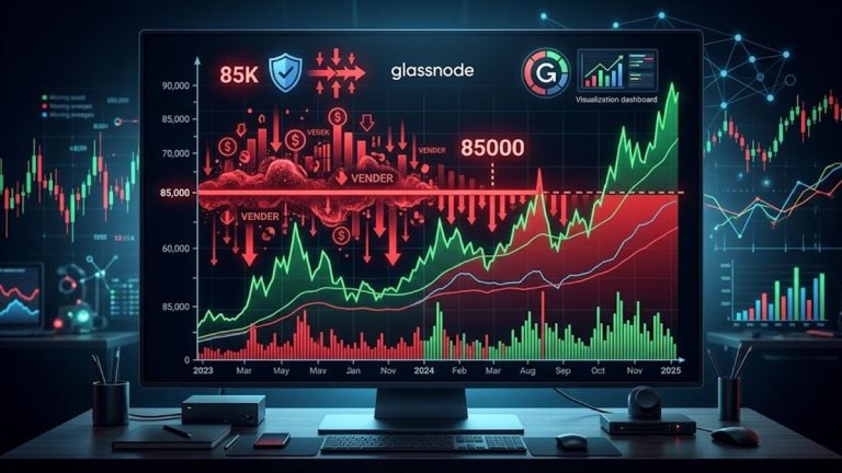 Glassnode:85000美元是比特币突破持续抛压的关键关口