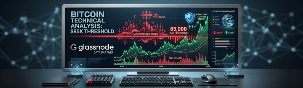 Glassnode:85000美元是比特币突破持续抛压的关键关口