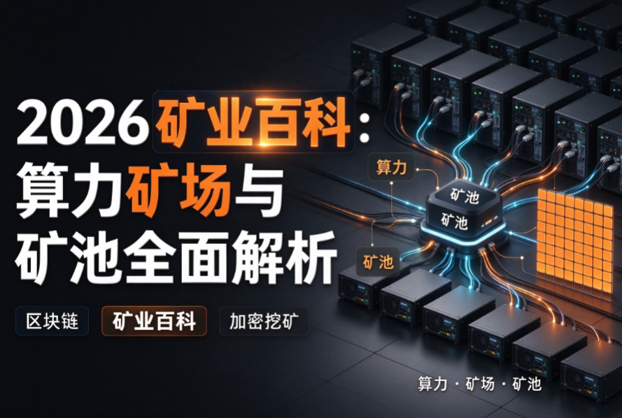 2026矿业百科：算力矿场与矿池全面解析