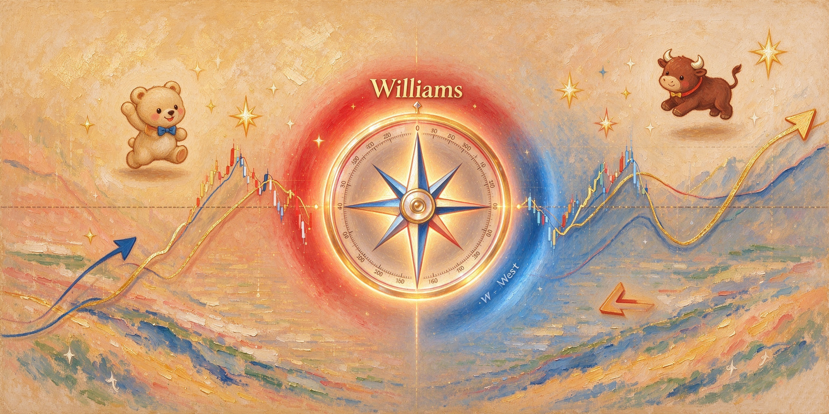 什么是Williams %R？一文读懂超买超卖识别与背离信号