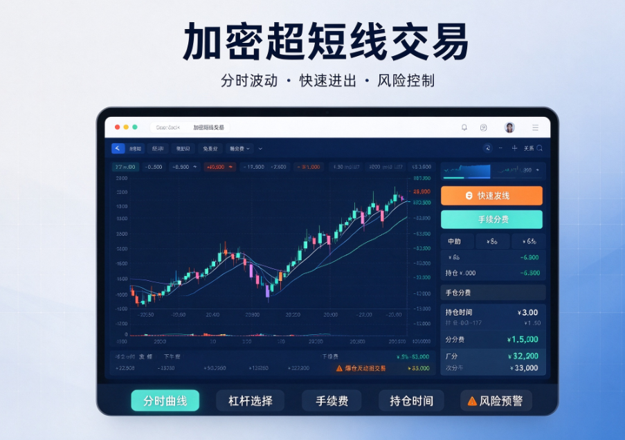 什么是加密货币超短线交易？一文了解类型操作方式与常见误区