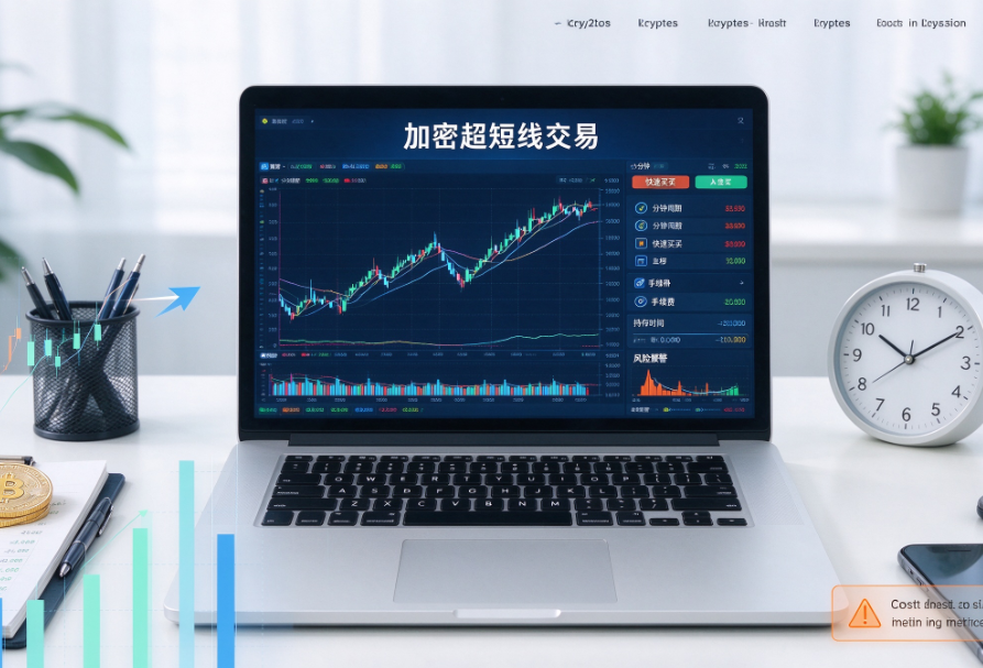 什么是加密货币超短线交易？一文了解类型操作方式与常见误区