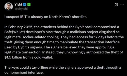 OneKey CEO警告：黑客或将目标瞄准黑石比特币ETF